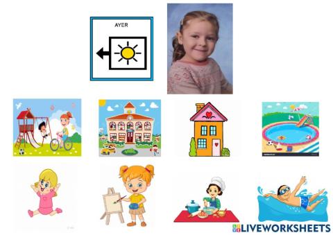 3 persona singular con lugar