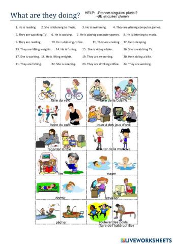 What are they doing?