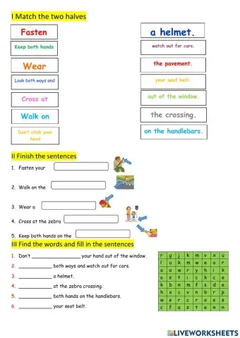 Smart Junior 4, Safety Rules