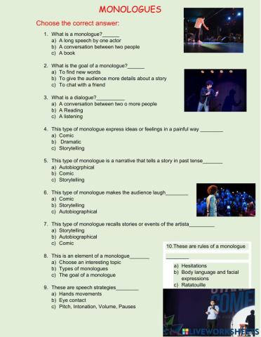 Monologues