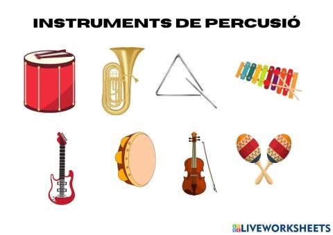 Instruments de percusió