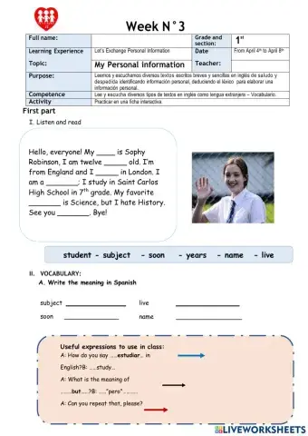 Personal Information