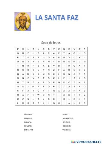 La Santa faz de Alicante