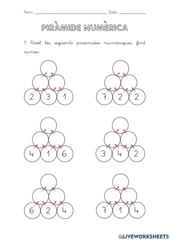 Piràmide numèrica