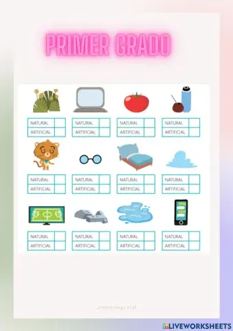 Natural o artificial