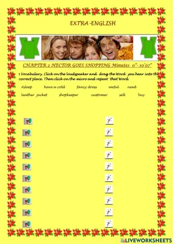 EXTRA ENGLISH CHAPTER 2 HECTOR GOES SHPPING  min 0 -10'07-