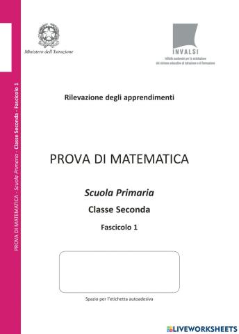 Invalsi Matematica 2021 parte 3
