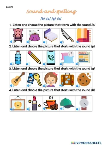 B3-Sound and spelling