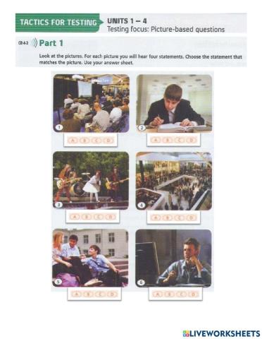 Tactics-for-listening-expanding-Test (U 1-4)