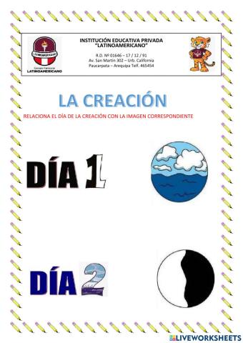 La creacion:1 y 2