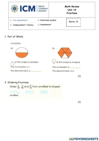 Unit 14-Fraction-Review