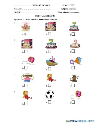 De kiem tra tieng anh lop 3 ky 2