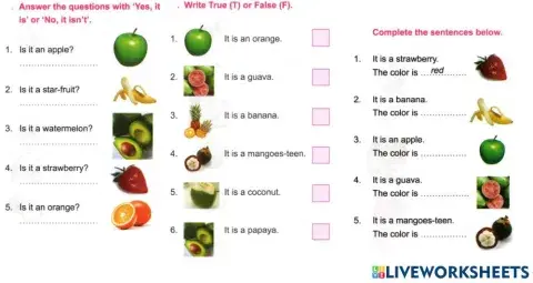 Sm sd 1 english fruits