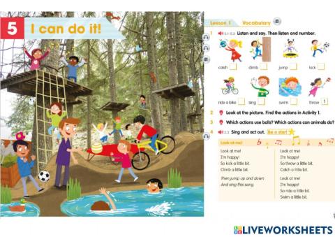 Academy stars 1 Unit 5