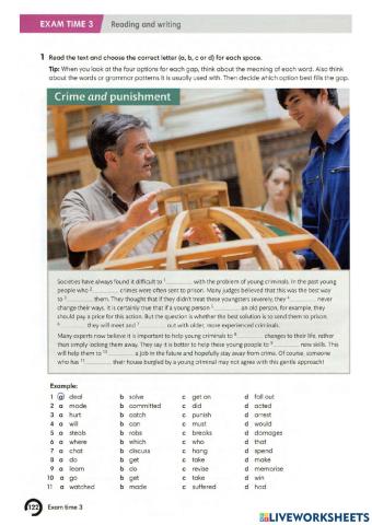 Use of English - Crime