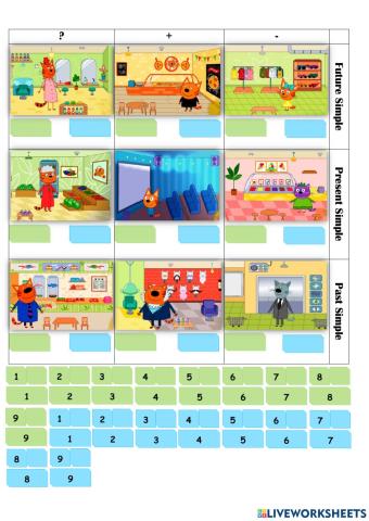 Группа времён Simple. Глаголы to wear, to be