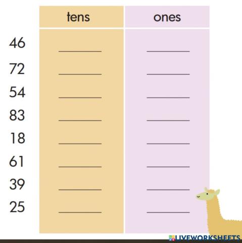 Розряди чисел.Двоцифрові числа