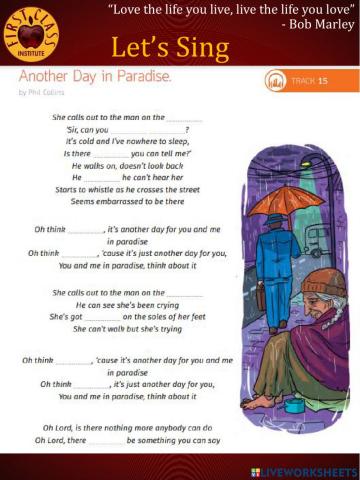 Another day in paradise