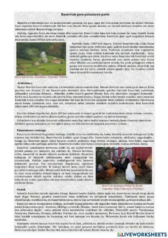 Baserriak gure paisaiaren parte