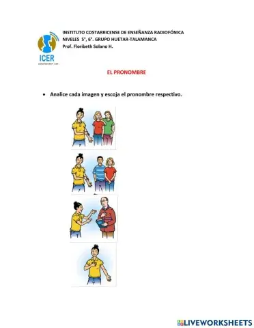 Pronombres personales