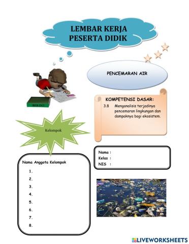 LKPD Pencemaran Air