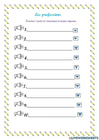Les professions