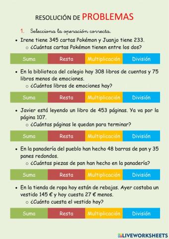 Resolución de problemas