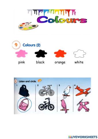 Colours (2) (Fly High 1 - Unit 9)