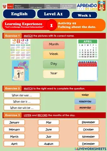 EDA 01 - Act01 - My personal information