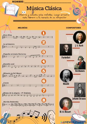 Compositores clásicos