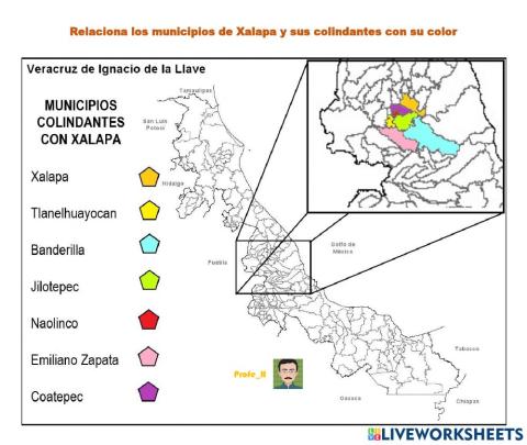 Xalapa y sus municipios colindantes