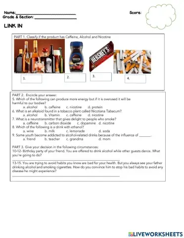 Substance use and abuse