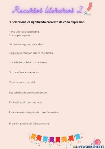 Recursos literarios 2