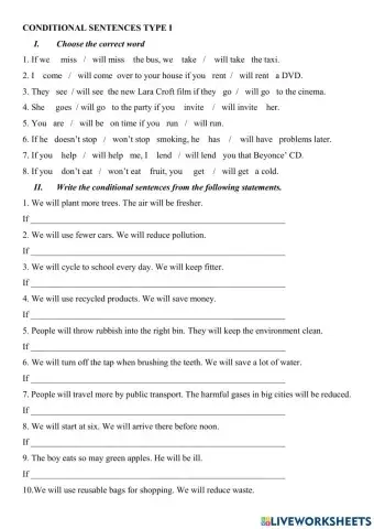 Unit 11: Our greener world