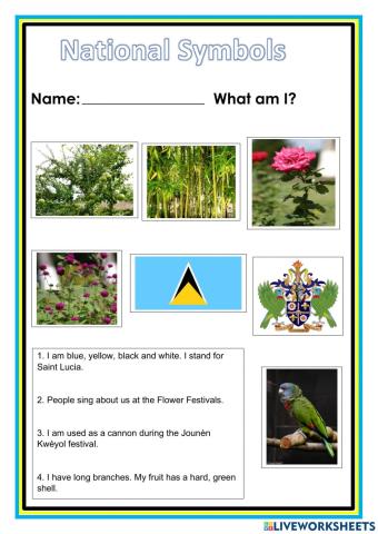 National Symbols of Saint Lucia