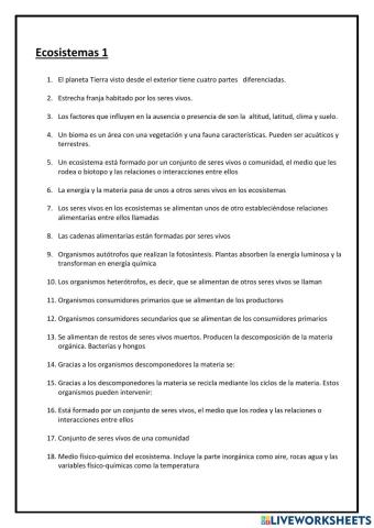 Ecosistemas 1