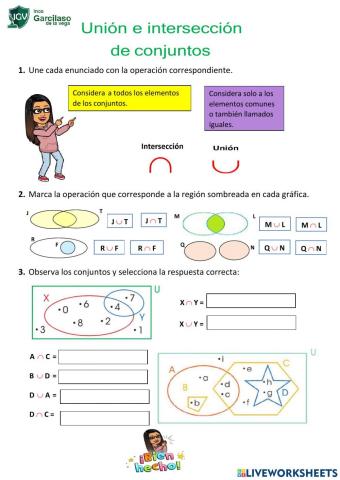 Operacion con conjuntos
