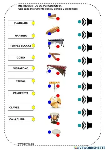 SONIDOS INSTRUMENTOS PERCUSIÓN 1