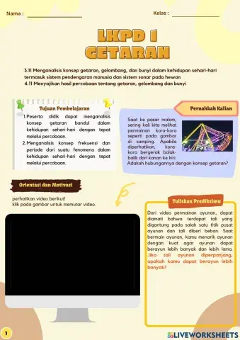 Lkpd getaran individu