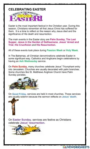 Observing Easter Notes