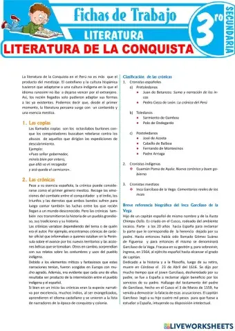 Literatura de la conquista