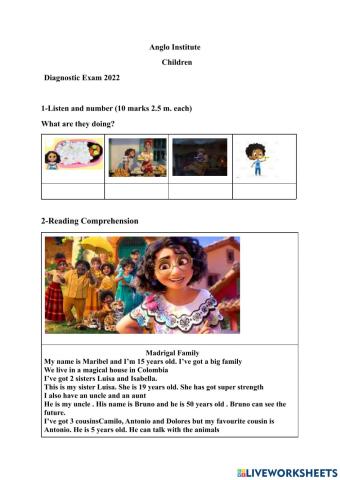 Children diagnostico