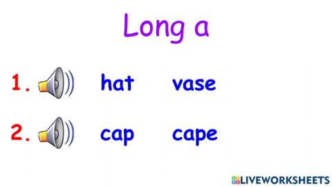 Long A