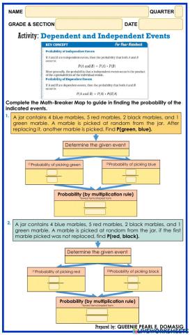 Dependent and Independent Events