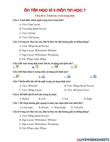 Ôn tập học kì 2 tin 7 năm 21-22