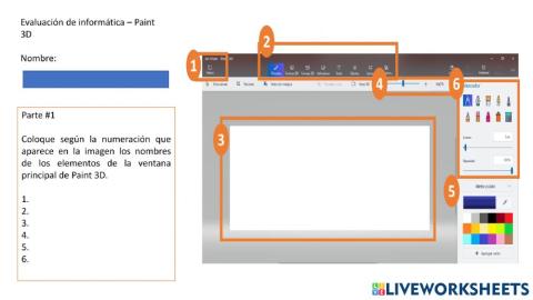 Ejercicio Paint 3D