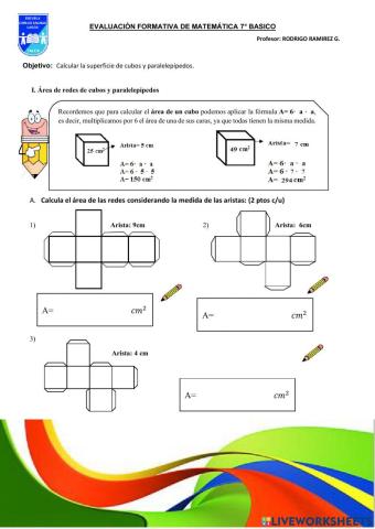 Area de cuerpos geometricos