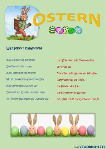 Frohe Ostern!