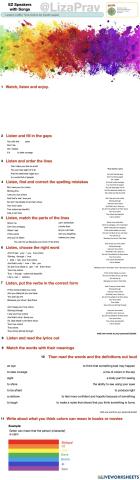 True Colors by Cindy Lauper