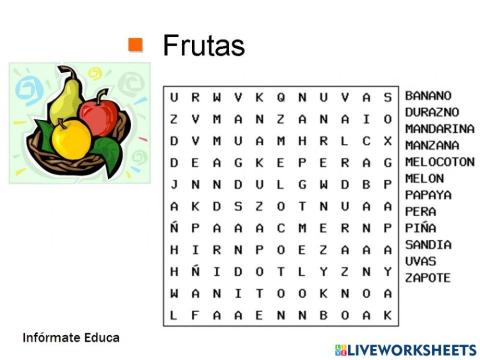 Frutas